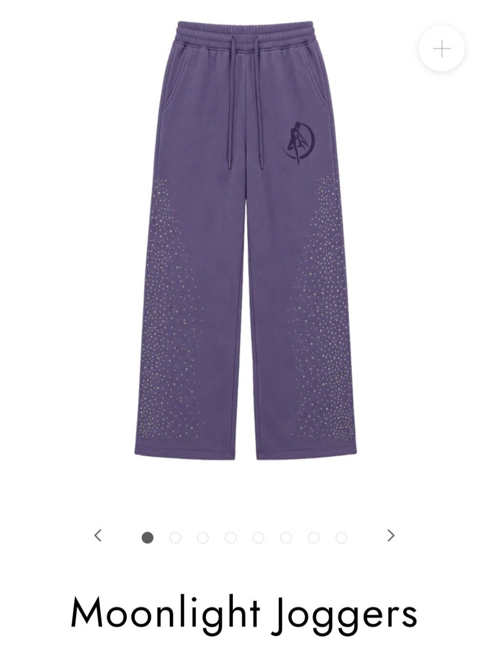 Sailor Moon JOGGERS In Purple By Invicta Kuru